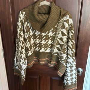 Free People cropped sweater